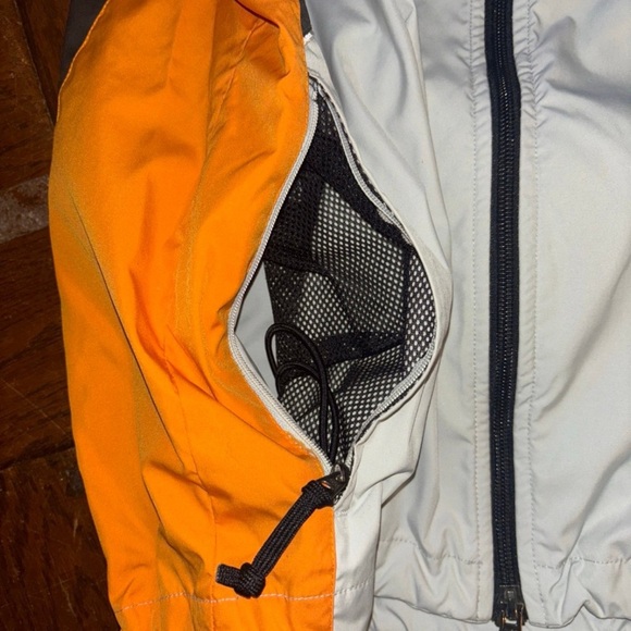 Vintage Nike Clima Fit Windbreaker Jacket Marines Rare Yellow Classic Orange - Picture 8 of 10